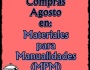 Compras Agosto en: Materiales para manualidades (MPM)